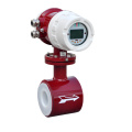 integrated sewage Calibration Equipment plug in  Digital Water Flow Meter IP65 220V flange PTFE flowmeter